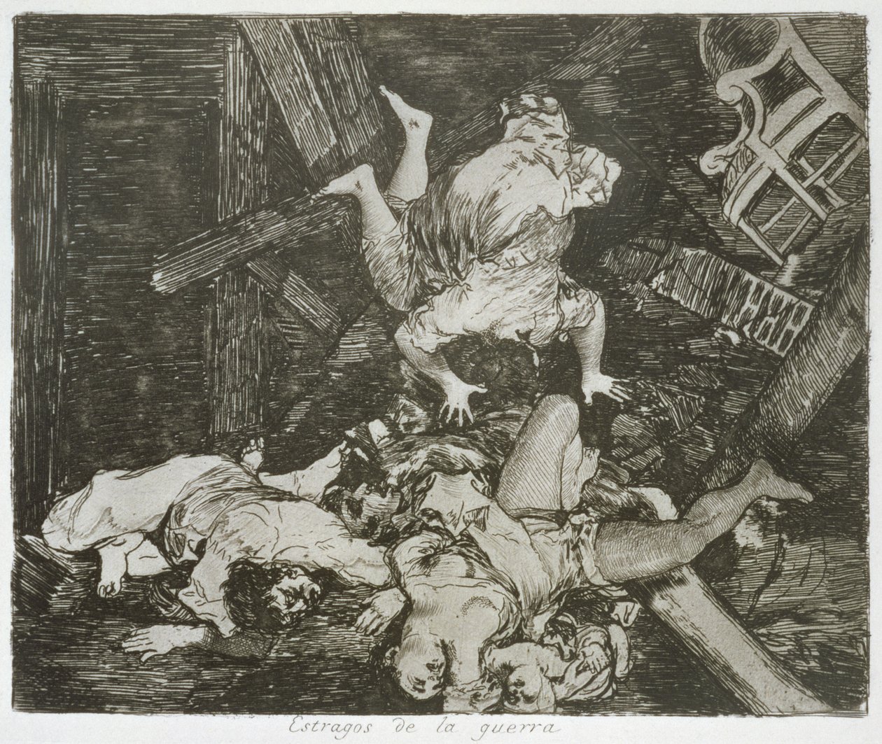 Los estragos de la guerra, placa 30 de 