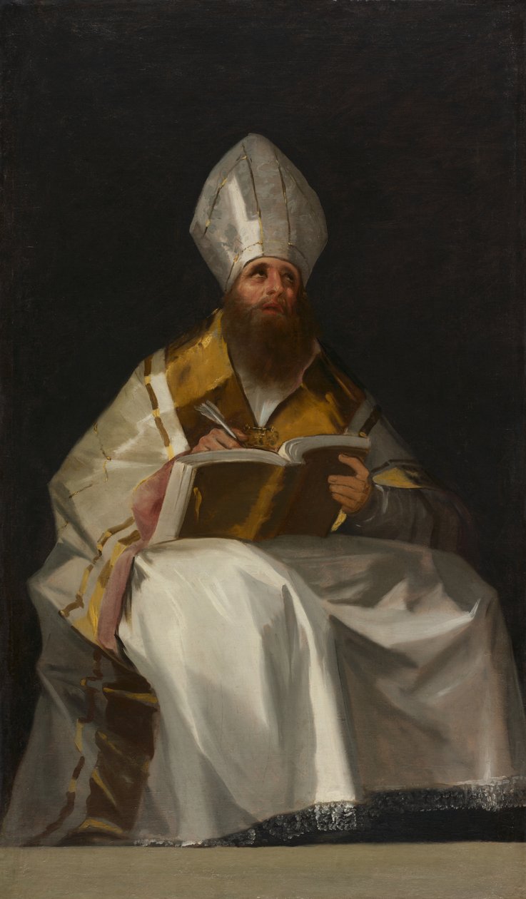 San Ambrosio, c.1796-1799 de Francisco de Goya