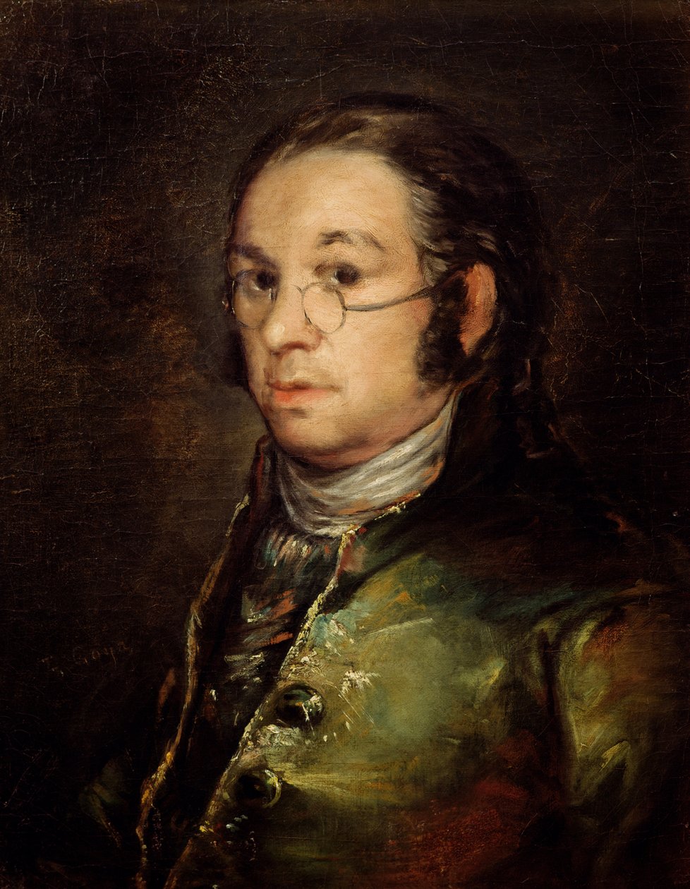 Autorretrato con gafas de Francisco de Goya
