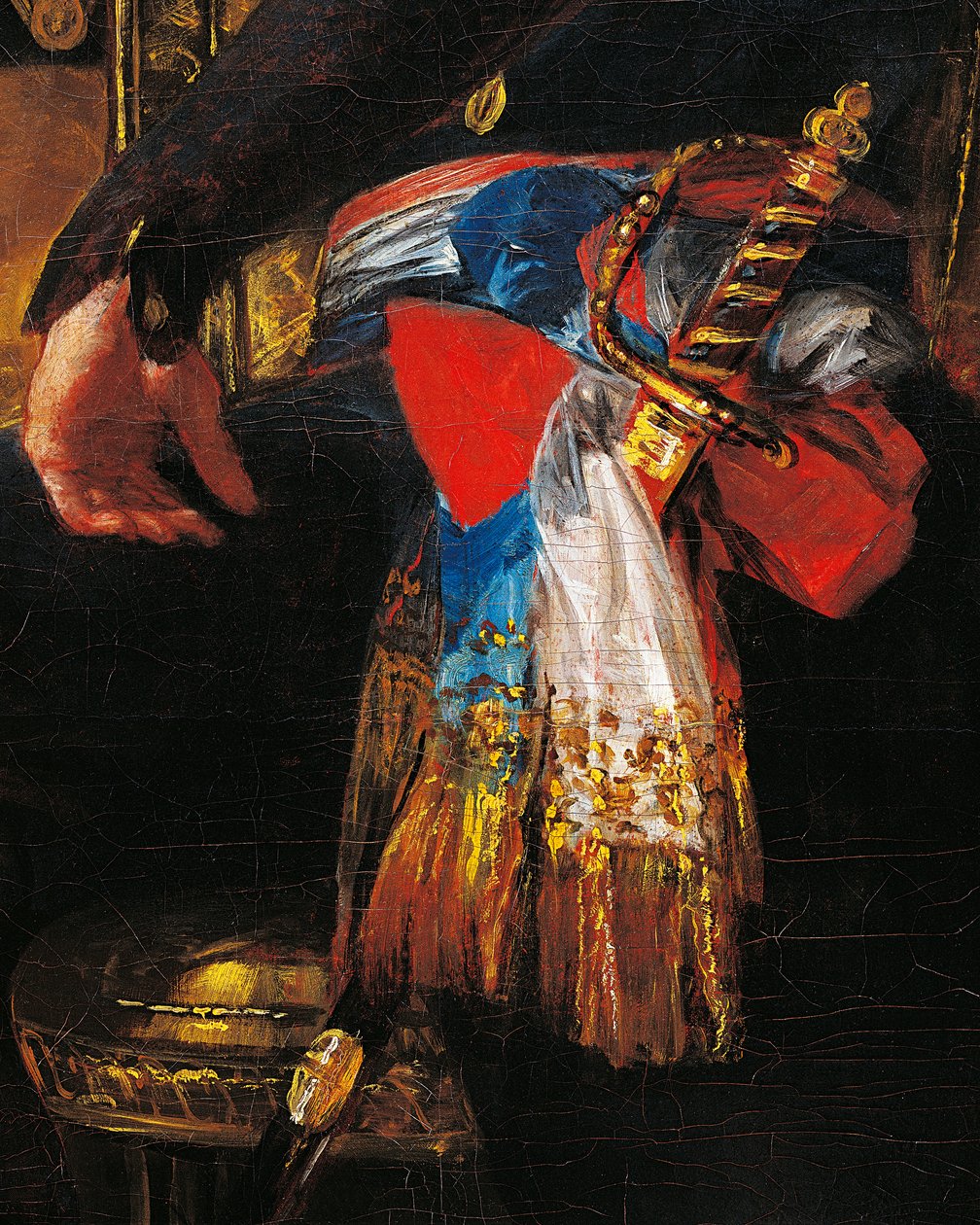 Espada y faja (detalle) de Francisco Jose de Goya y Lucientes