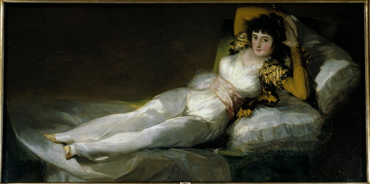 La Maja vestida, c.1798-1805 (óleo sobre lienzo) de Francisco Jose de Goya y Lucientes