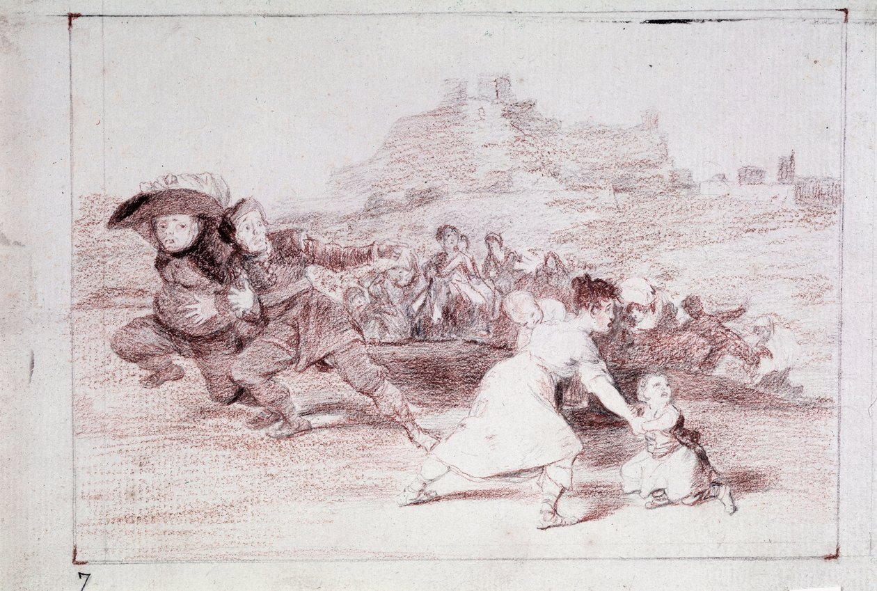 Los desastres de la guerra: Lo vi de Francisco de Goya