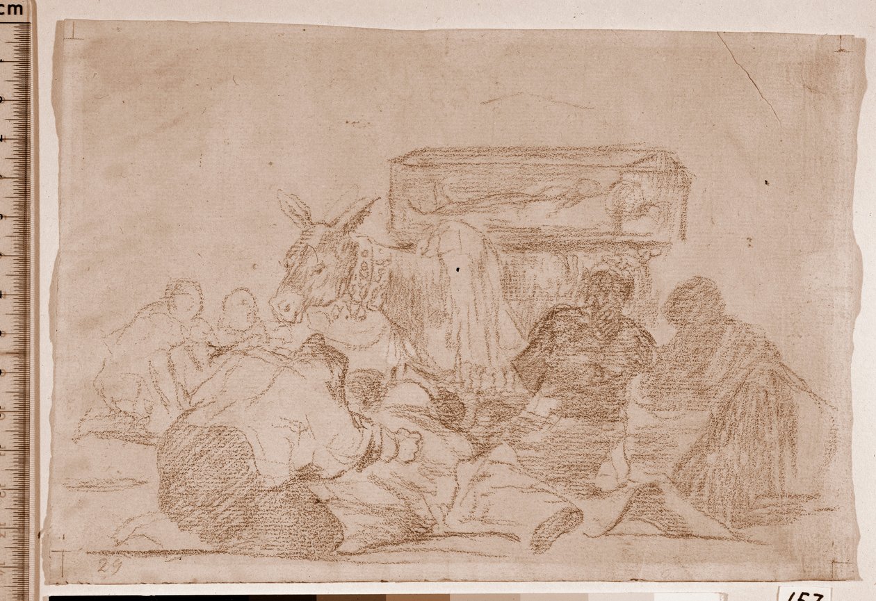 Los desastres de la guerra: Extraña devoción de Francisco de Goya