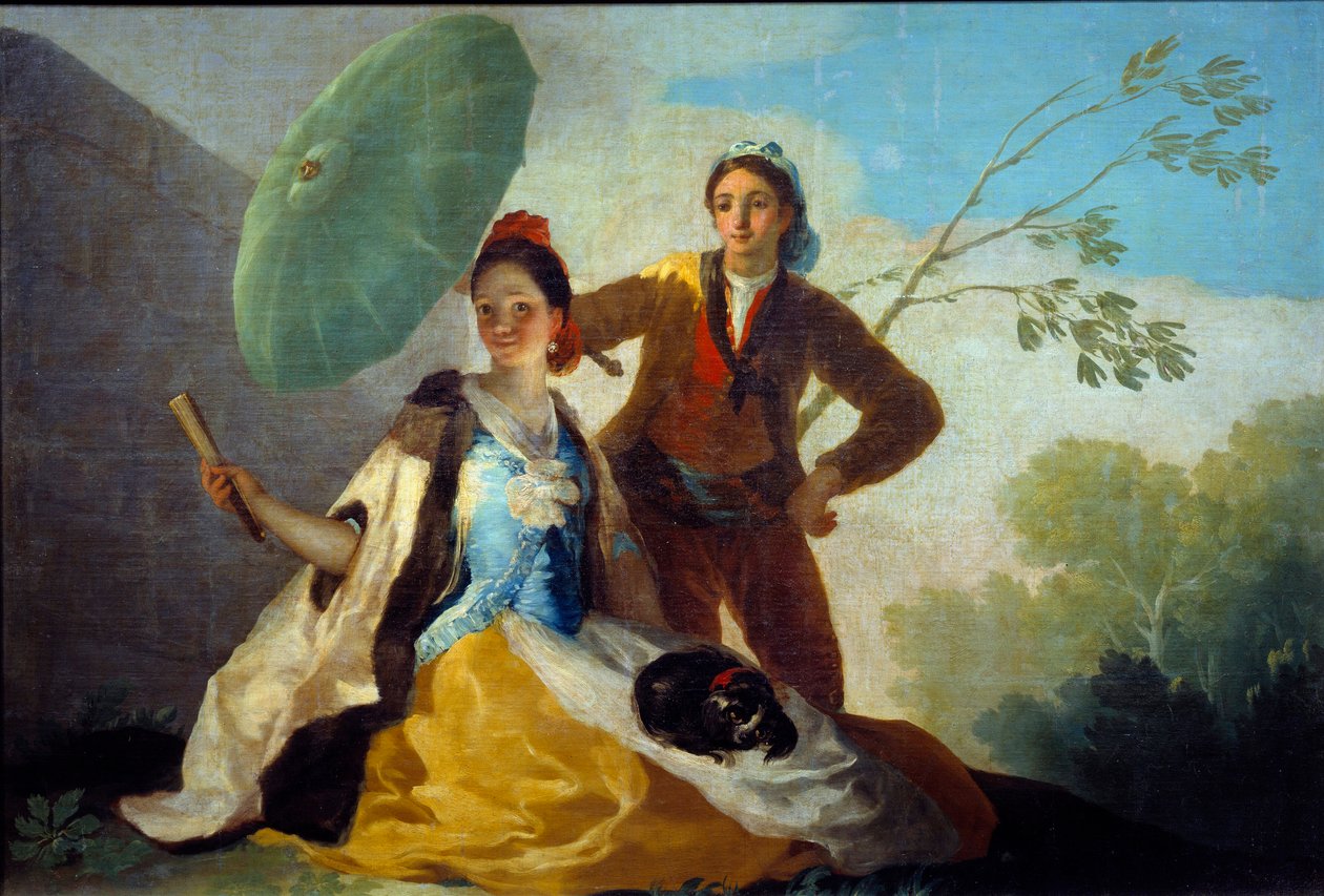 El parasol de Francisco de Goya