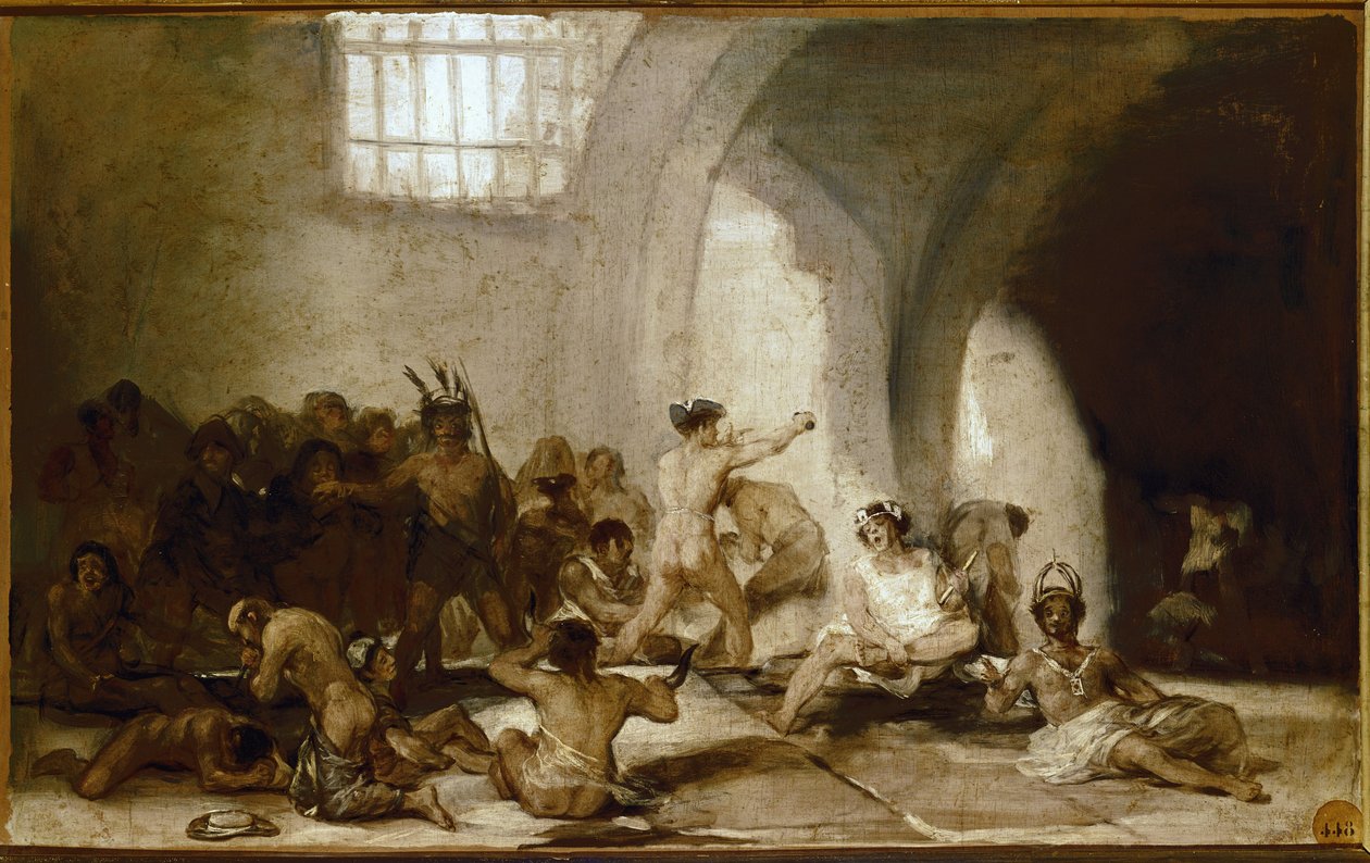 La casa de locos de Francisco de Goya
