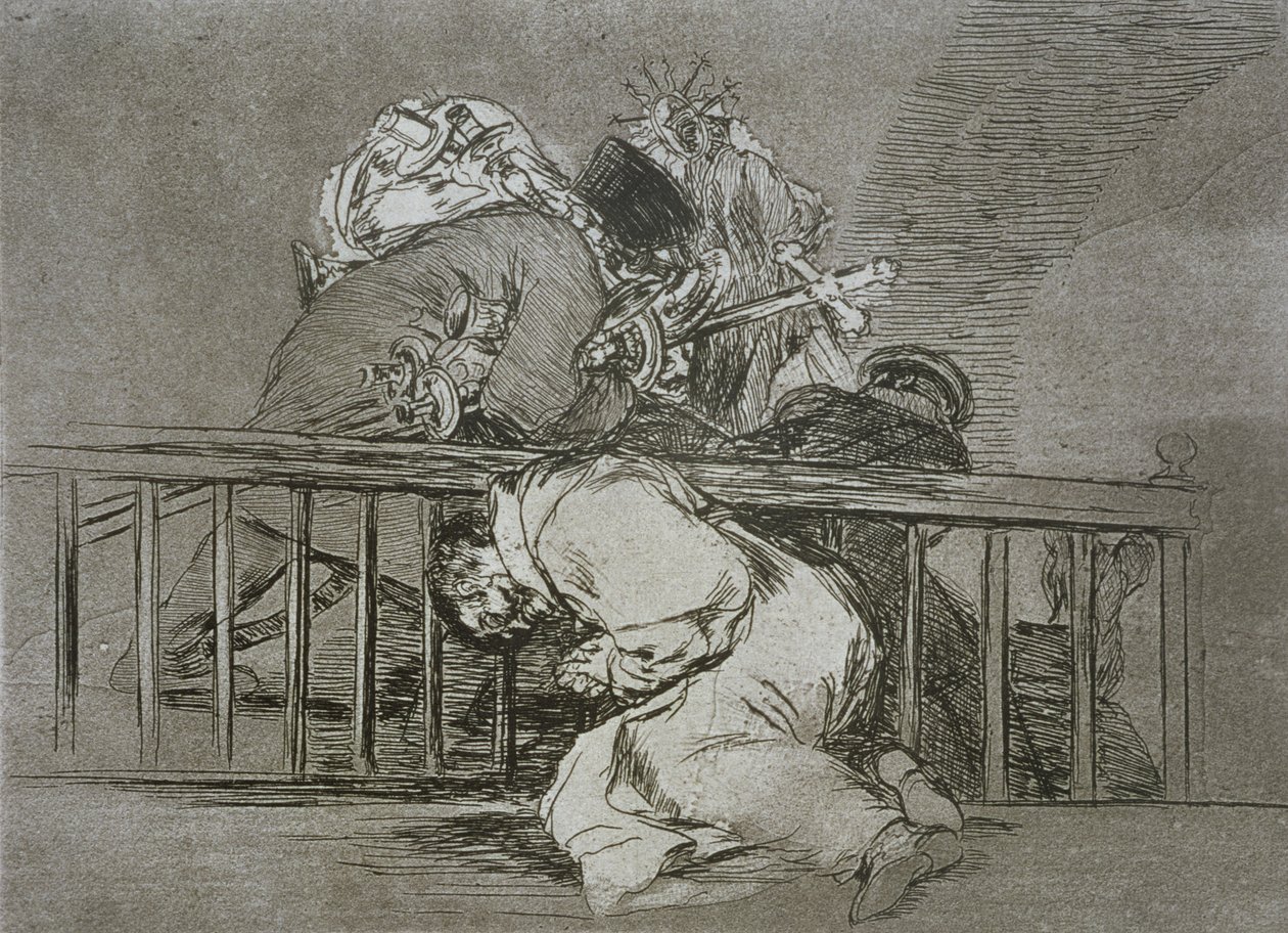 Así es como sucedió, placa 47 de "Los desastres de la guerra de Francisco Jose de Goya y Lucientes