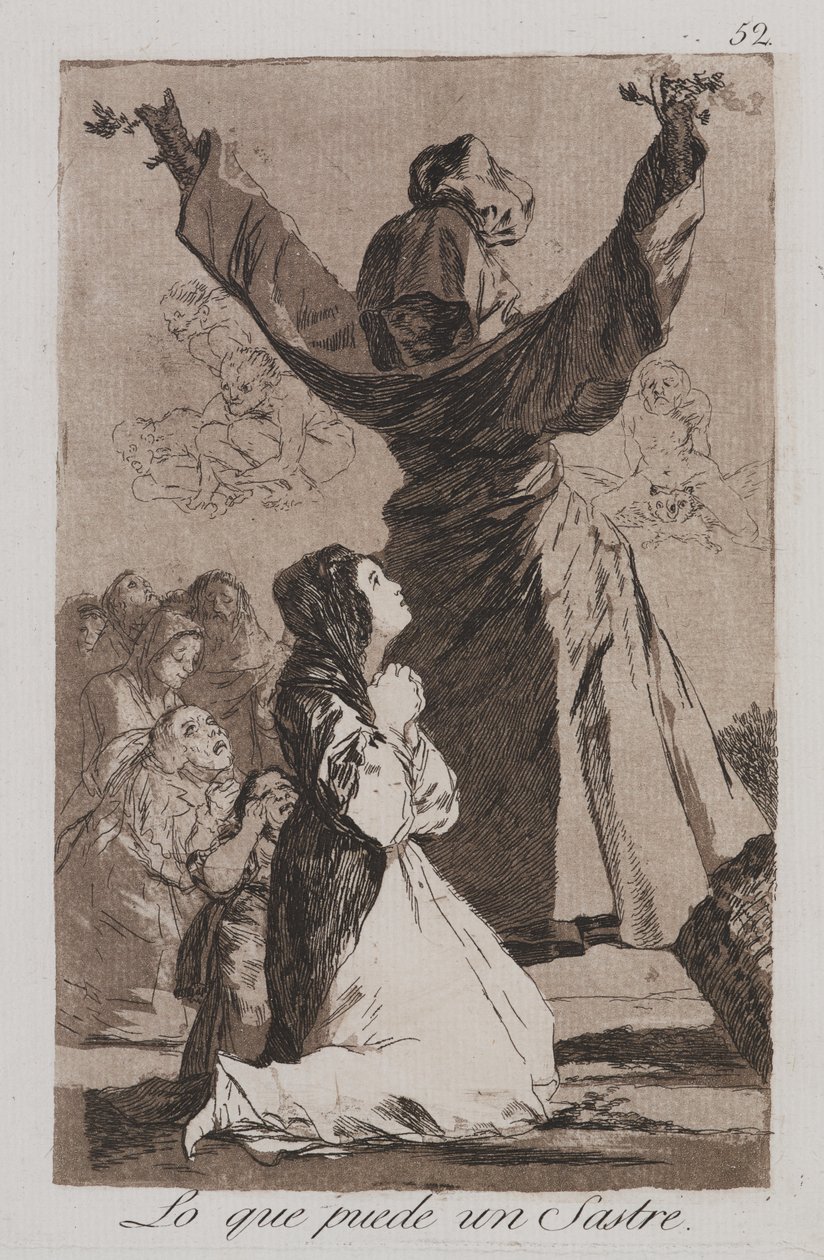 ¡Lo que puede un sastre! de Francisco de Goya