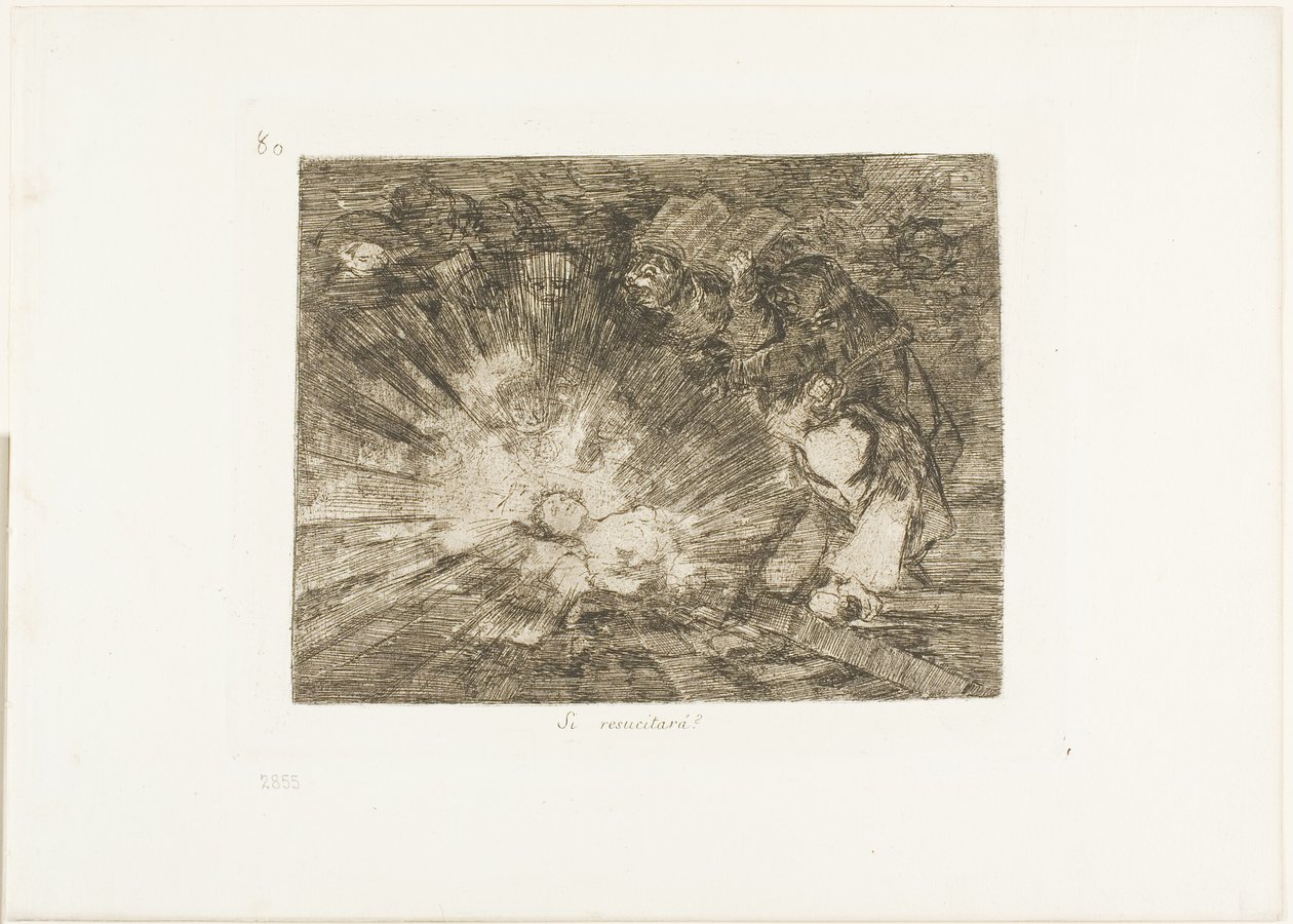 ¿Resurgirá?, placa 80 de Los desastres de la guerra de Francisco Jose de Goya y Lucientes