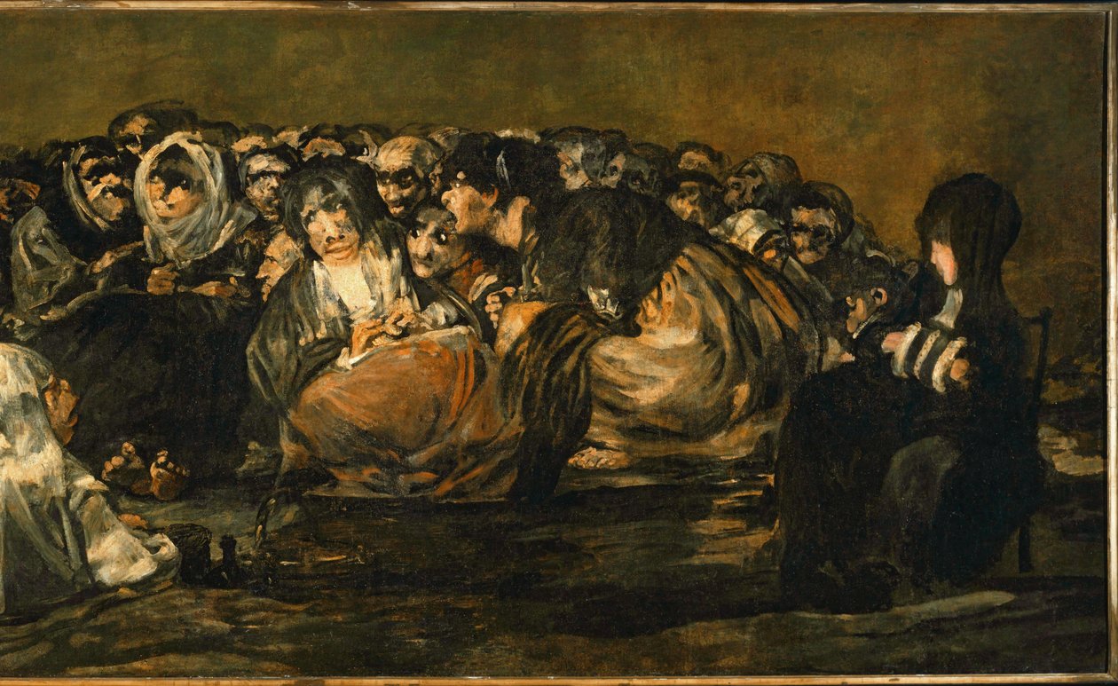 Sábado de brujas ... (pintura sobre lienzo) de Francisco Jose de Goya y Lucientes