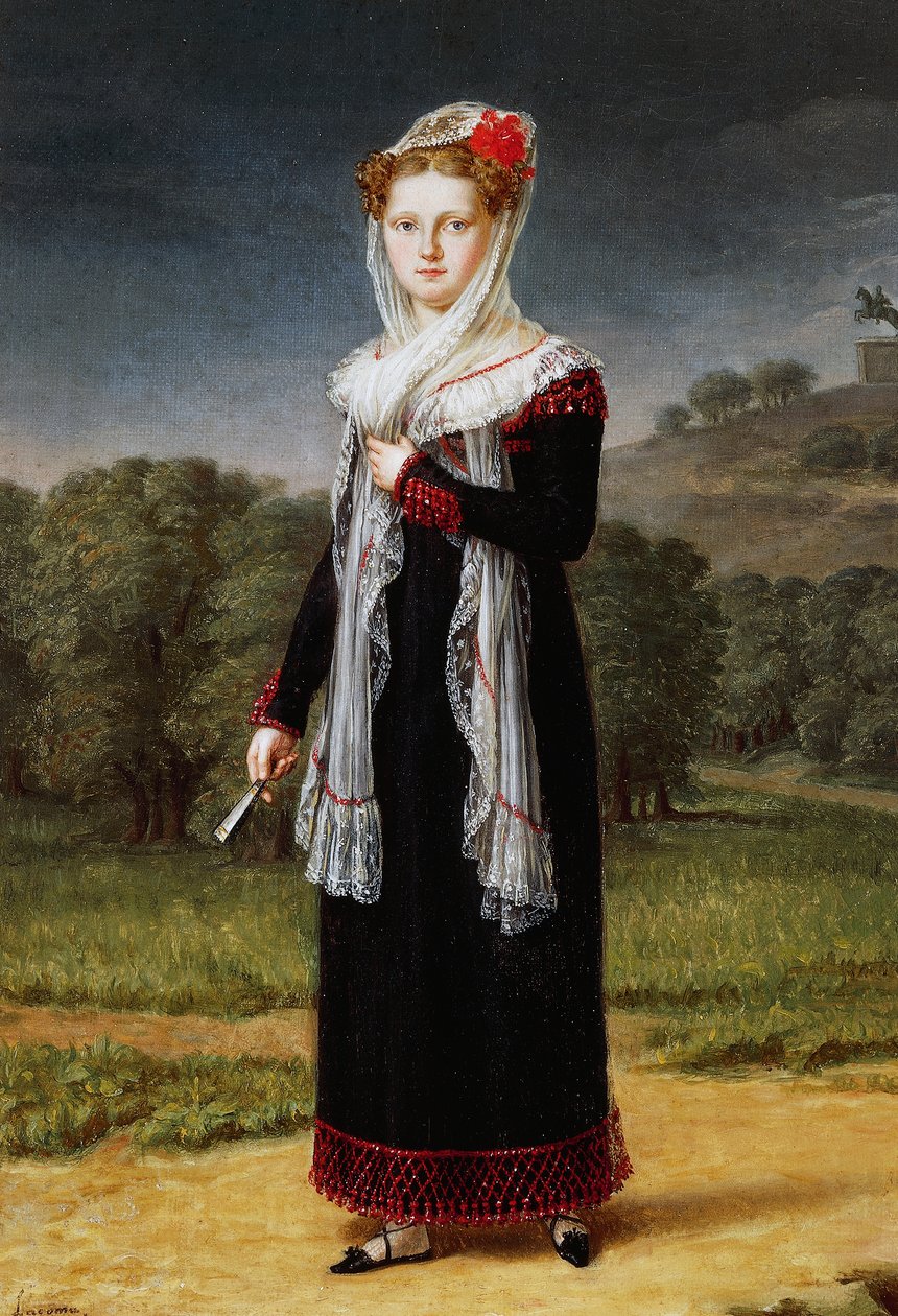 Retrato de María Luisa, duquesa de Parma (Viena de Francisco Lacoma