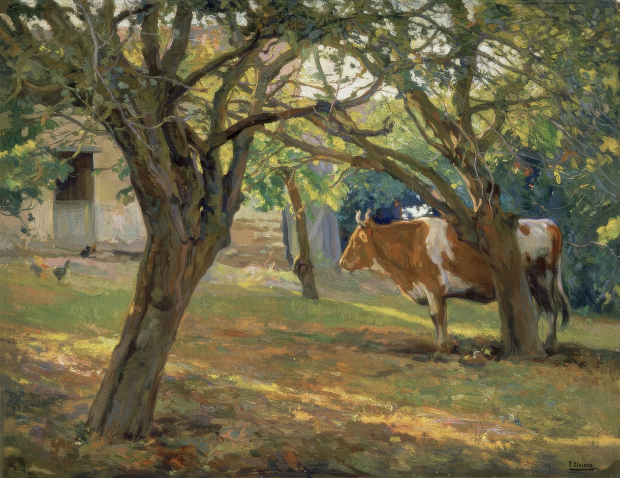 La huerta del señor Juan – 1930/36 de Francisco Llorens Diaz