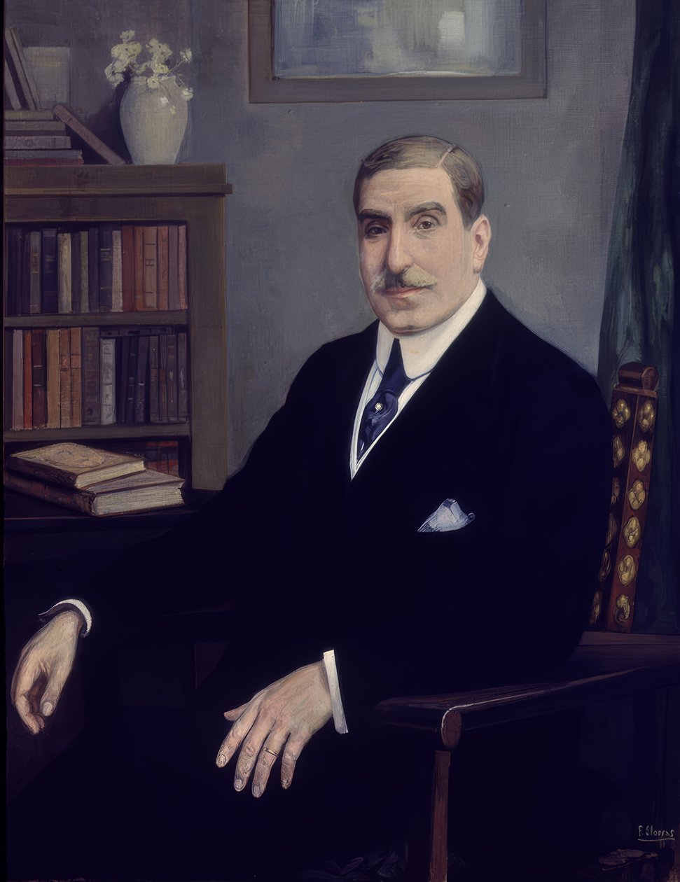 Retrato de Joaquín Sánchez de Toca de Francisco Llorens Diaz