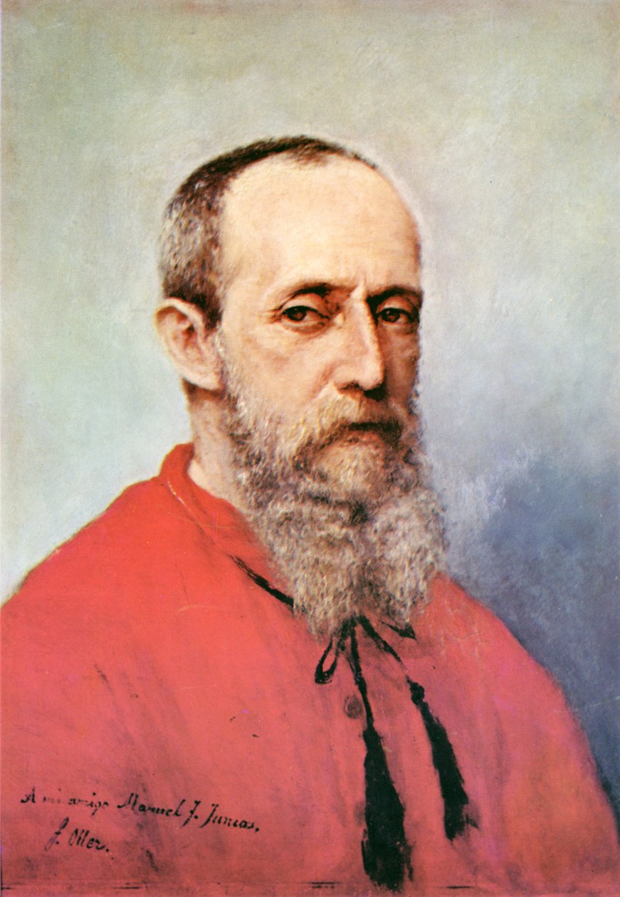 Autoretrato de Francisco Oller de Francisco Manuel Oller