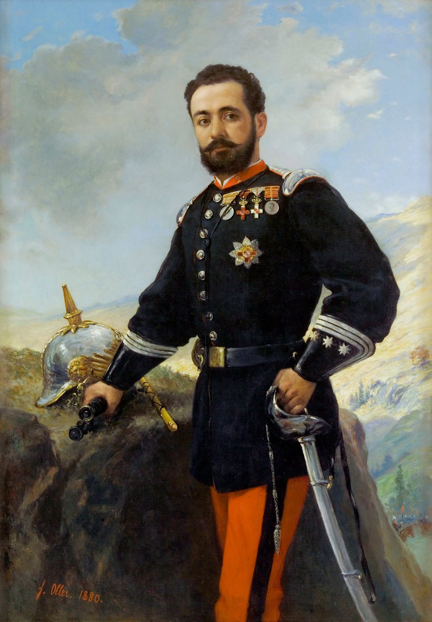Retrato del Coronel Francisco Enrique Contreras de Francisco Manuel Oller