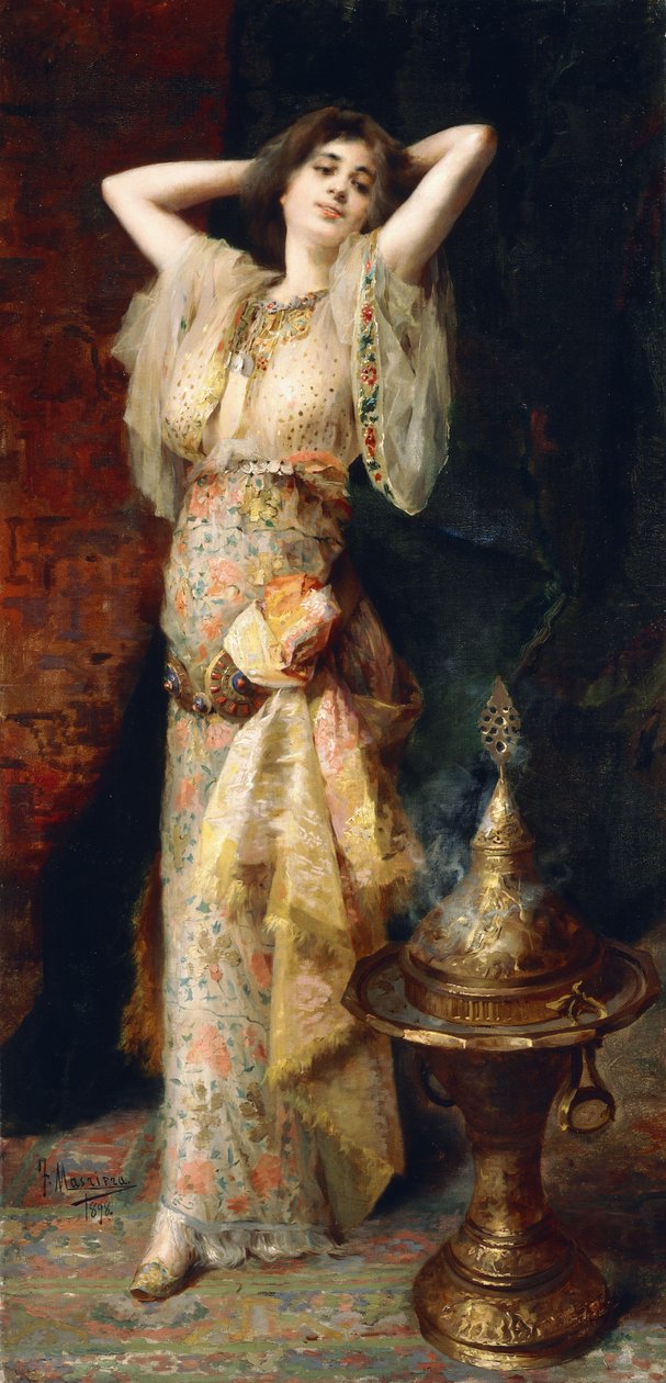 Odalisca, 1898 de Francisco Masriera y Manovens