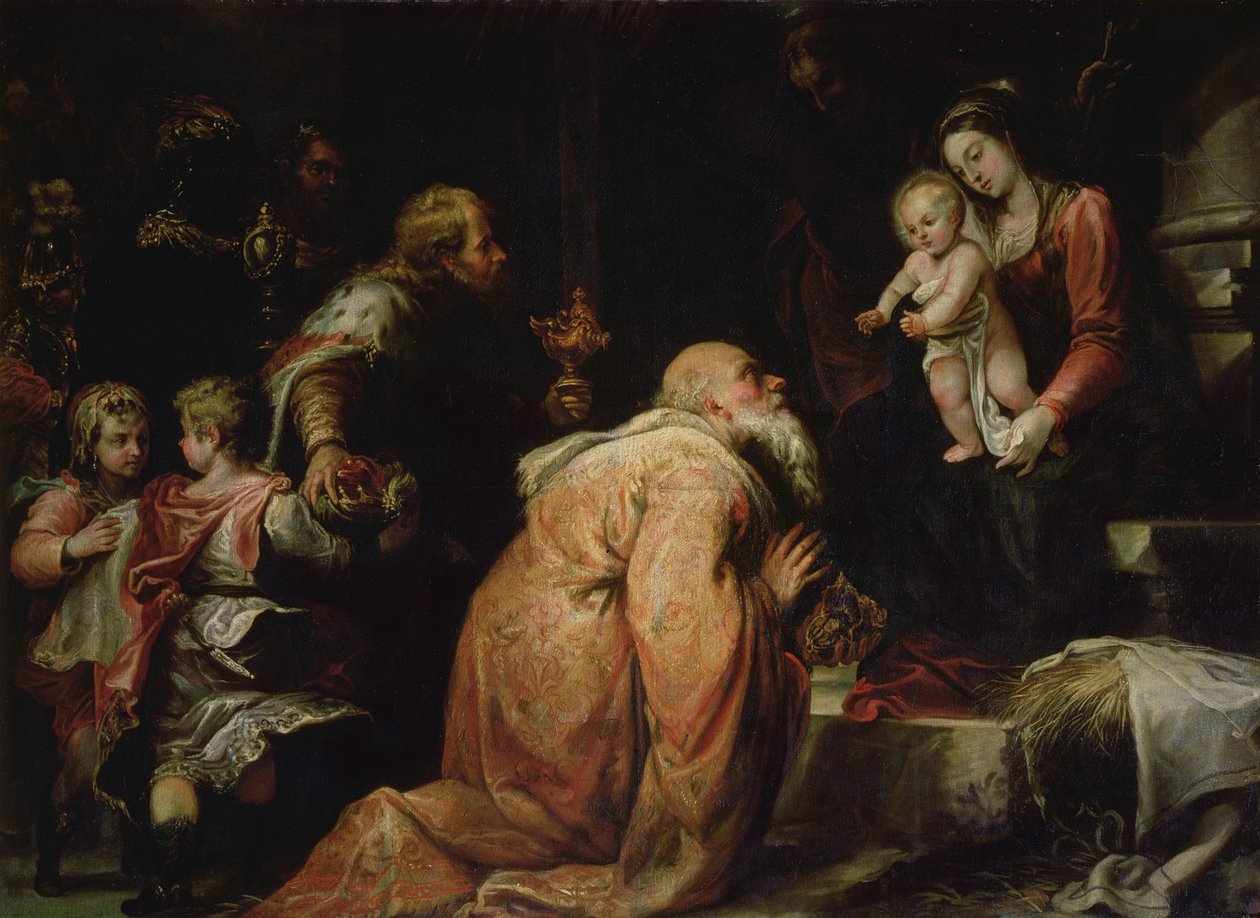 La Adoración de los Reyes de Francisco Rizi