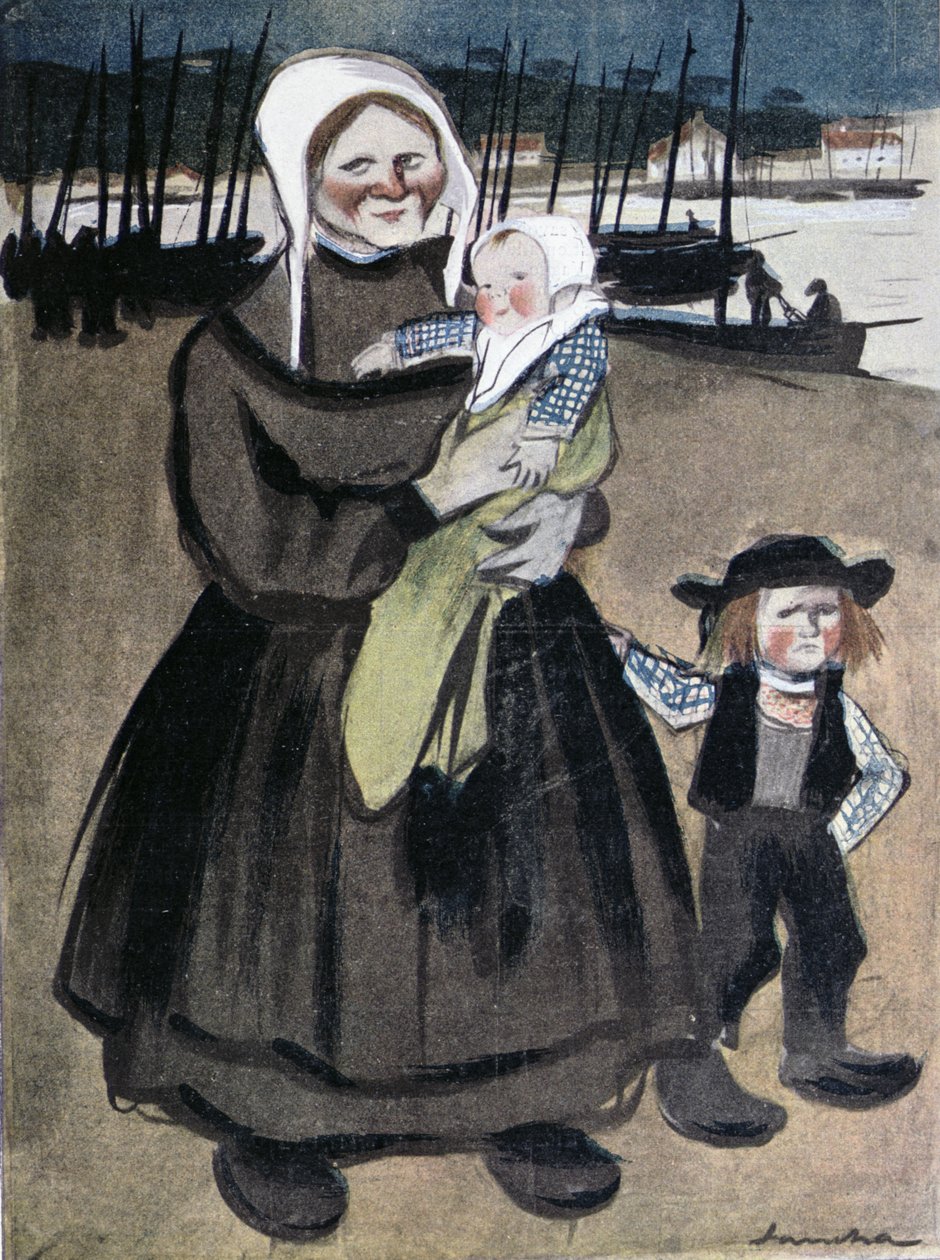 La Hambruna en Bretaña, ilustración de una edición especial de 