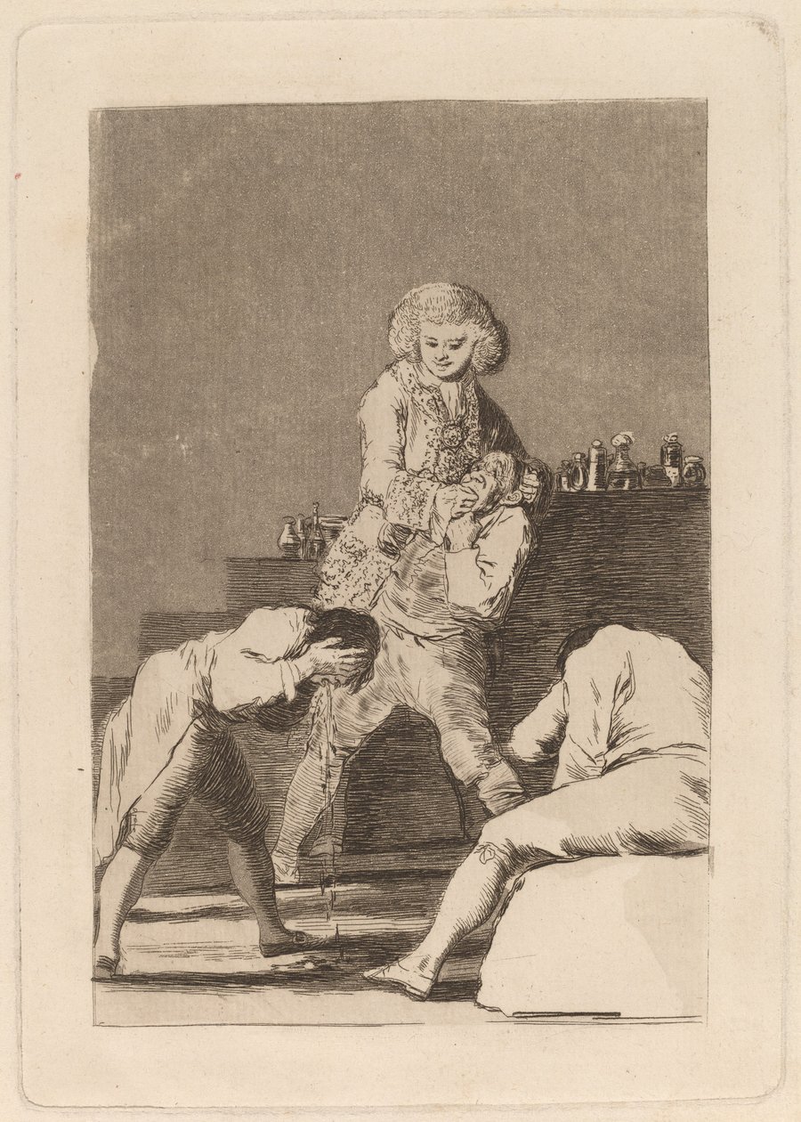 Al Conde Palatino de Francisco de Goya