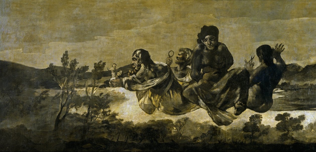 Átropos Las Parcas de Francisco de Goya