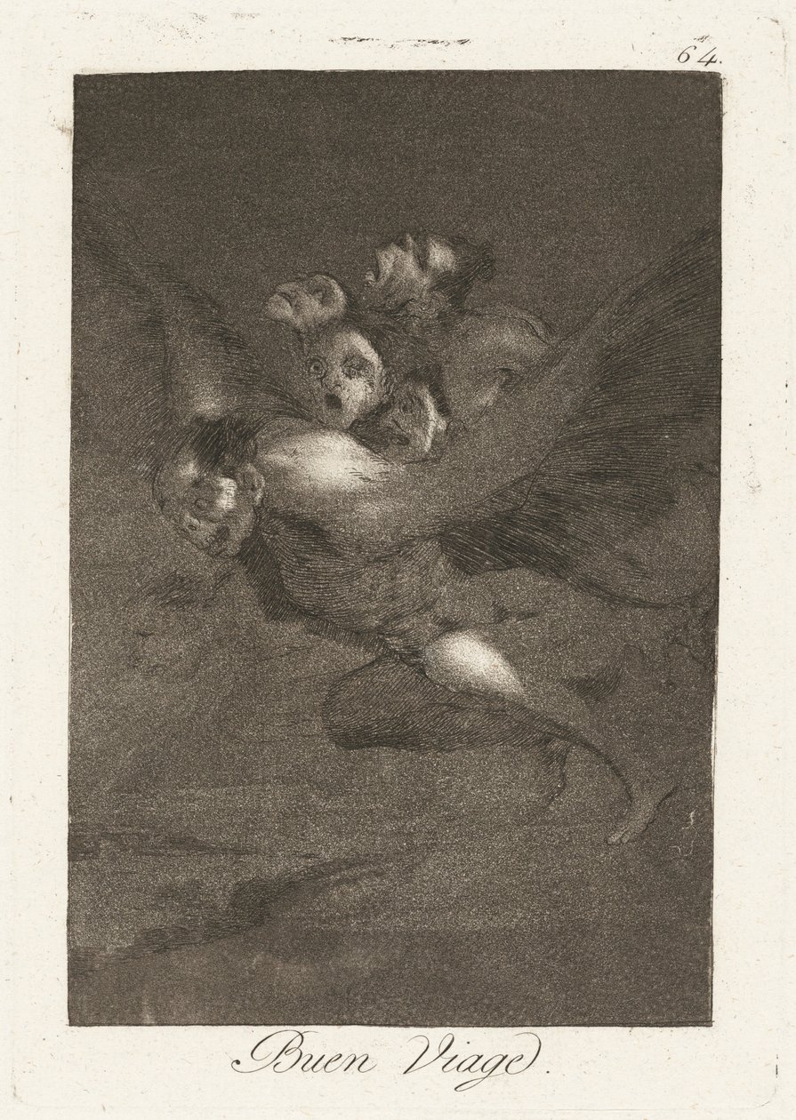 Buen viaje de Francisco de Goya