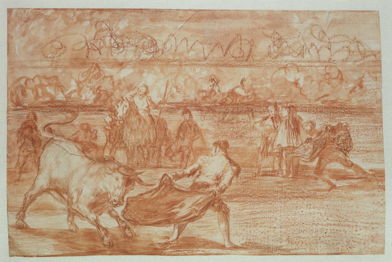 Corrida de toros, 1815-16 de Francisco de Goya