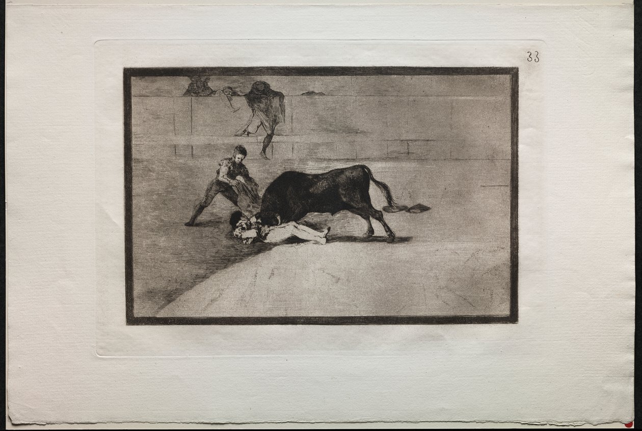 Corridas de toros: La desafortunada muerte de Pepe Illo, en el ruedo de Madrid de Francisco de Goya