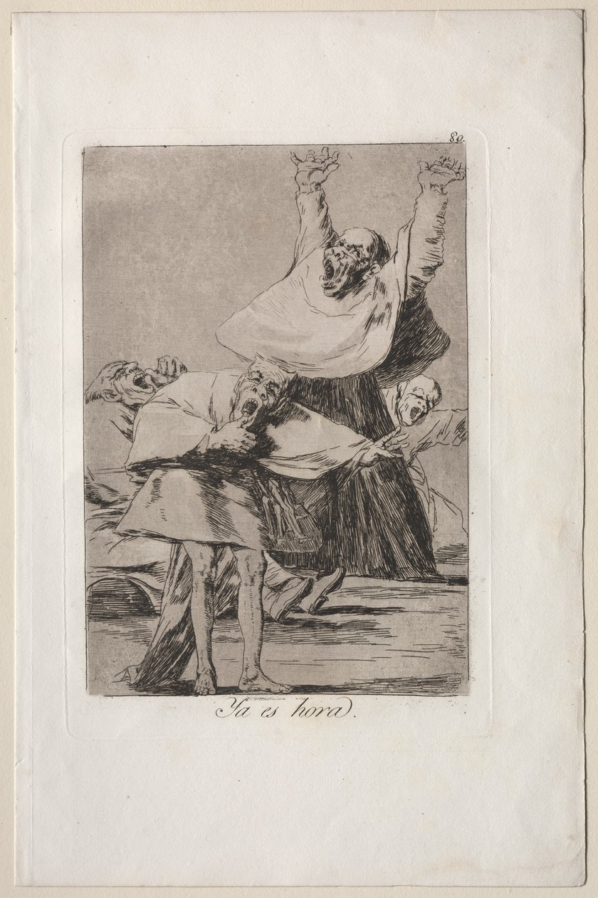 Caprichos: Es hora de Francisco de Goya