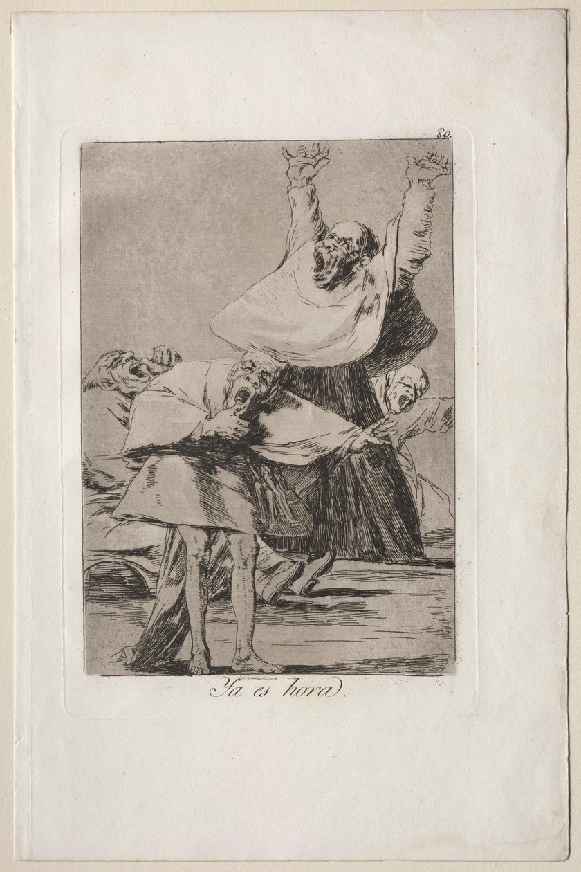 Caprichos: Es hora de Francisco de Goya