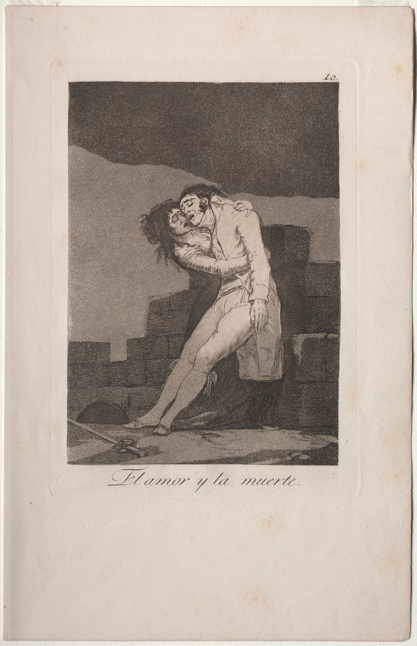 Caprichos: Amor y Muerte de Francisco de Goya