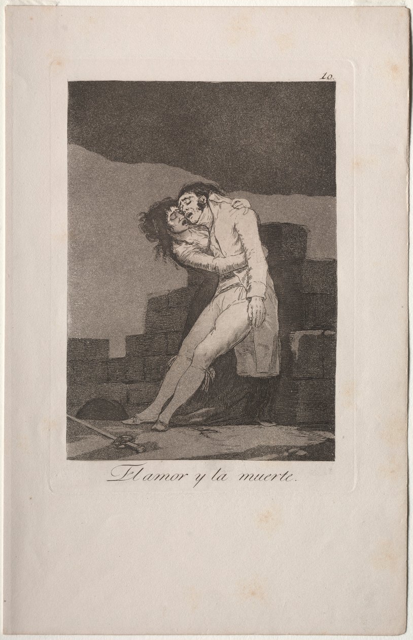 Caprichos: Amor y Muerte de Francisco de Goya