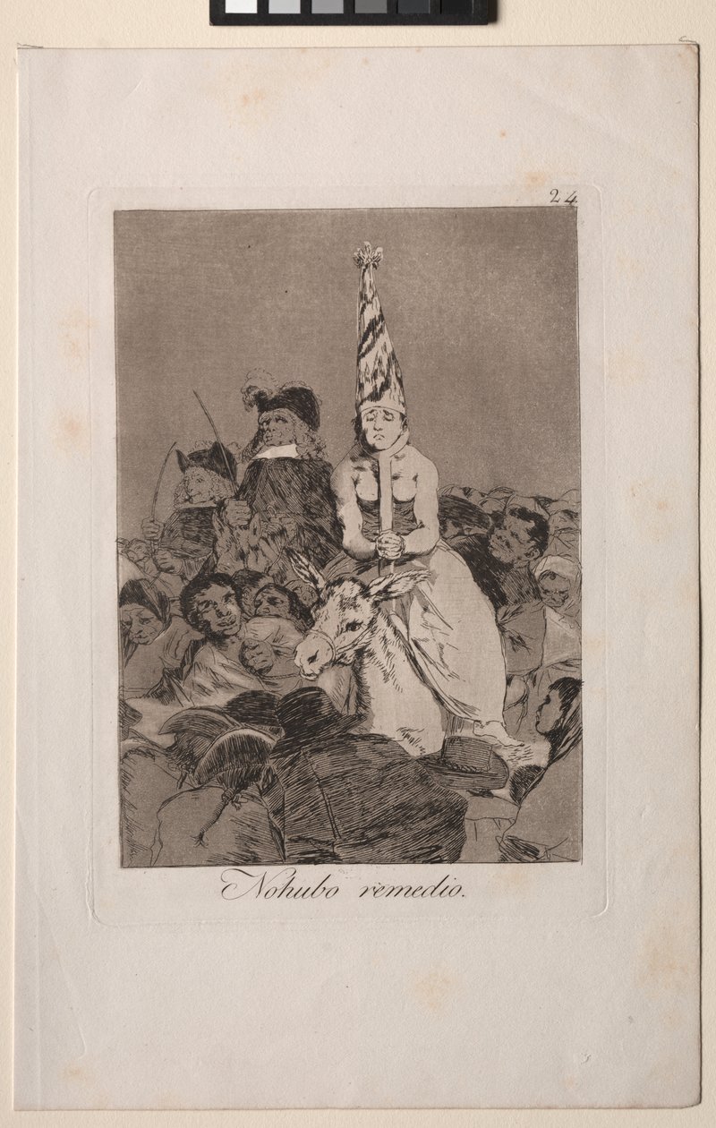 Caprichos: No Se Pudo Hacer Nada de Francisco de Goya