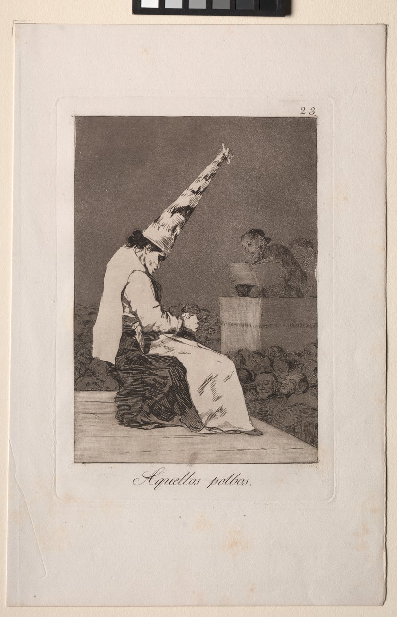 Caprichos: Esos Granos de Polvo de Francisco de Goya