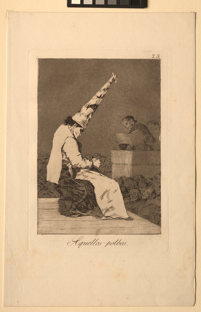 Caprichos: Esas motas de polvo de Francisco de Goya