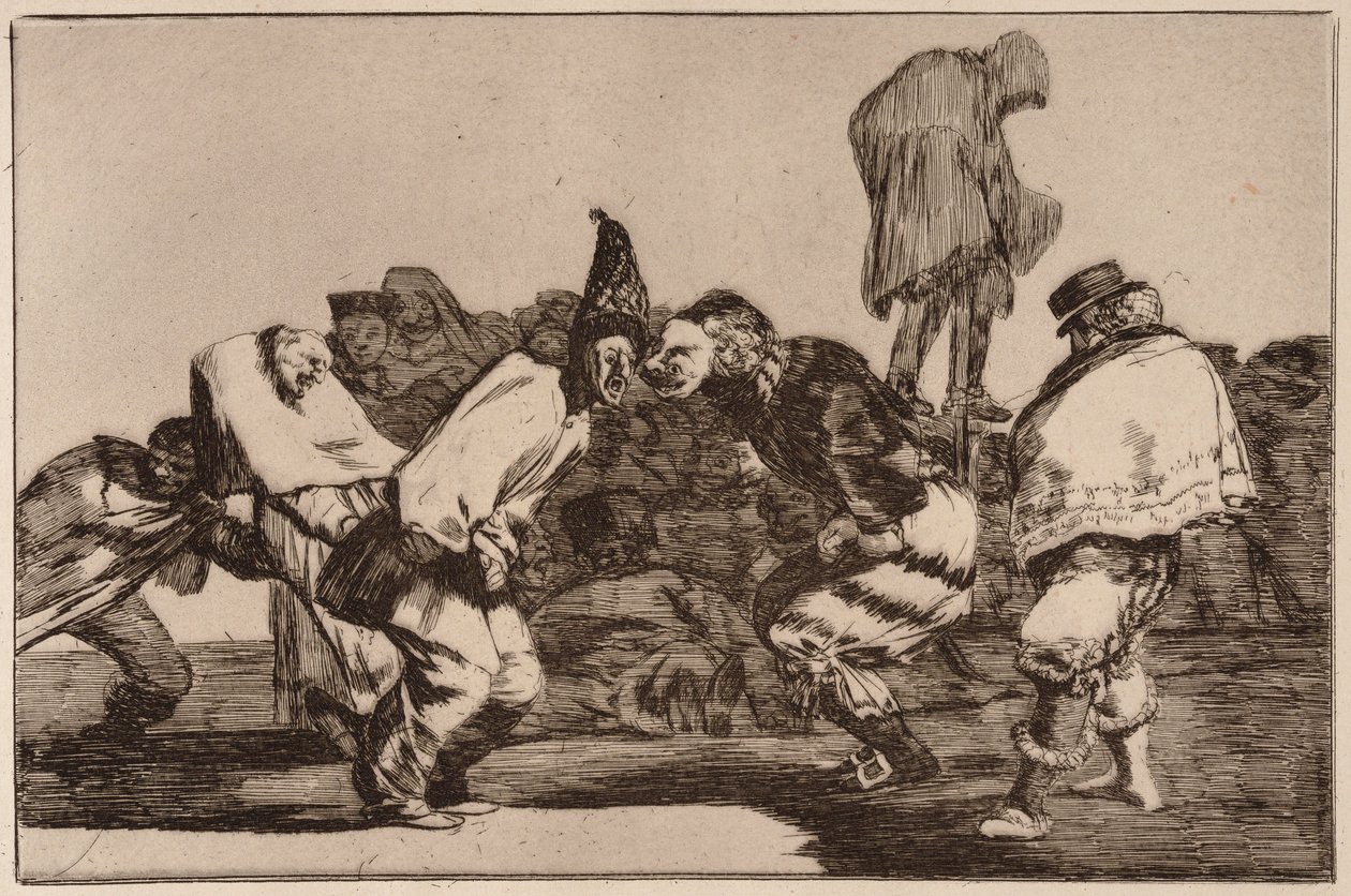 «Disparate de carnaval», de la serie «Los Disparates» de Francisco de Goya
