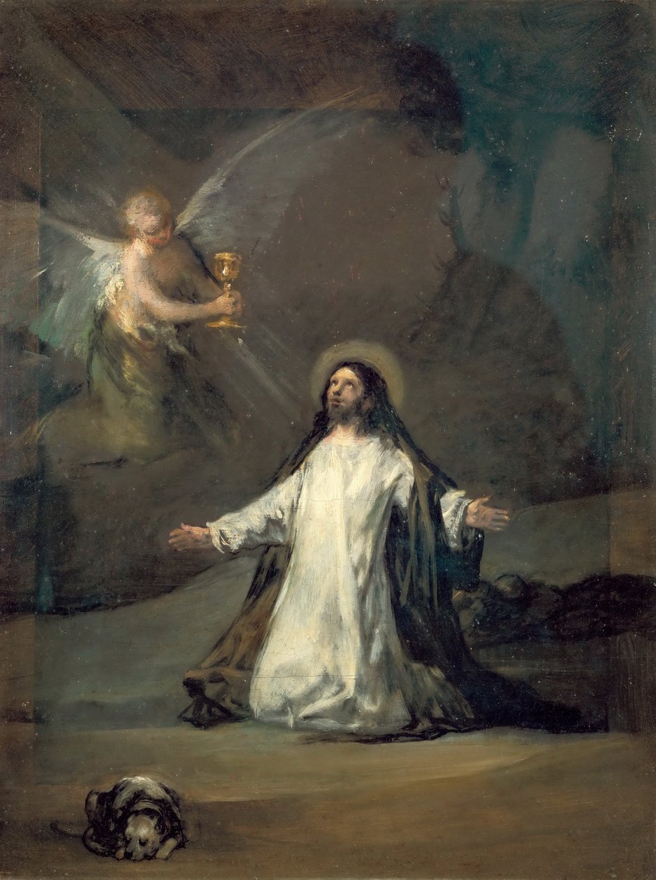 Cristo en Getsemaní de Francisco de Goya