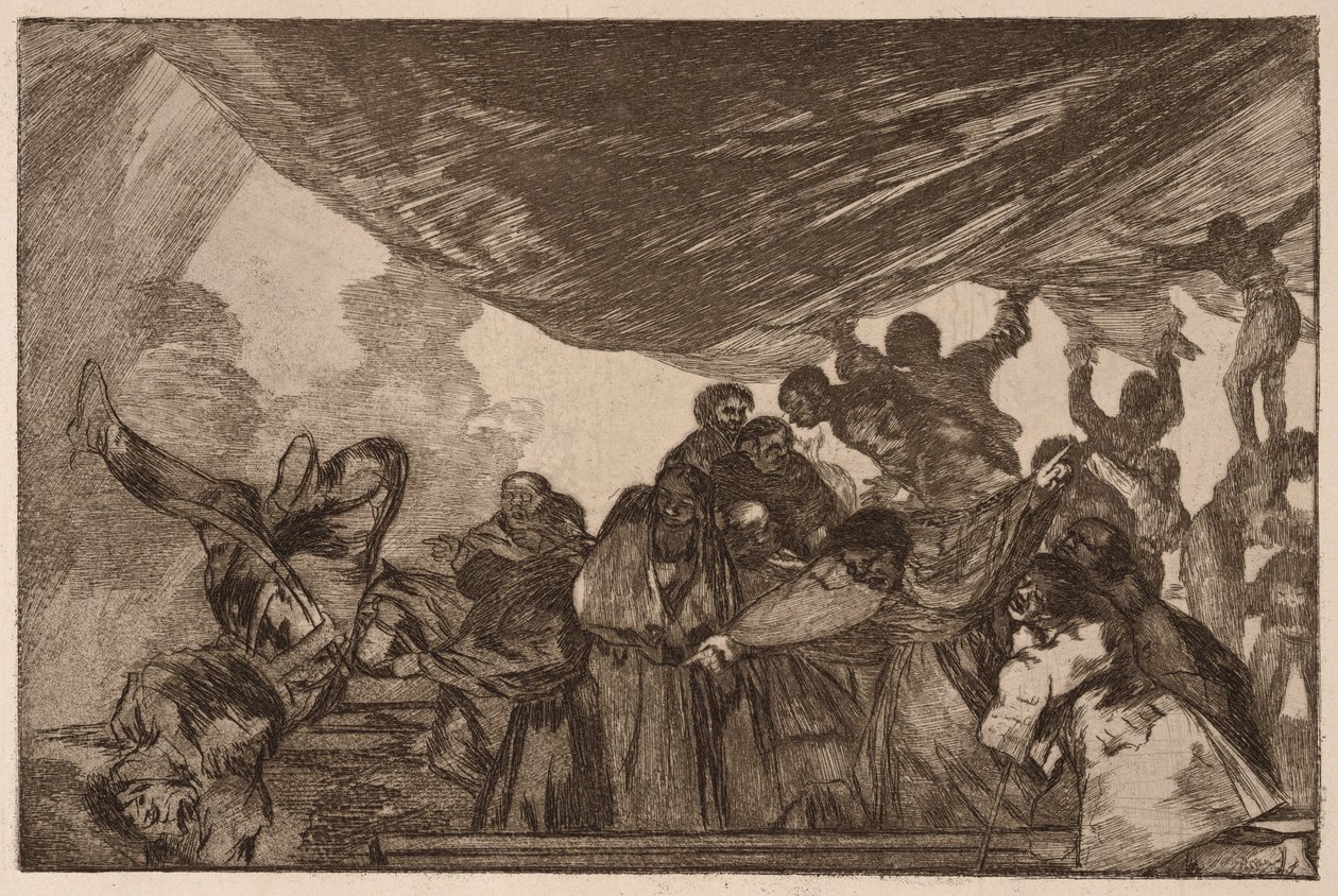 «Clear Folly» (Disparate claro), de la serie «Los Disparates» de Francisco de Goya