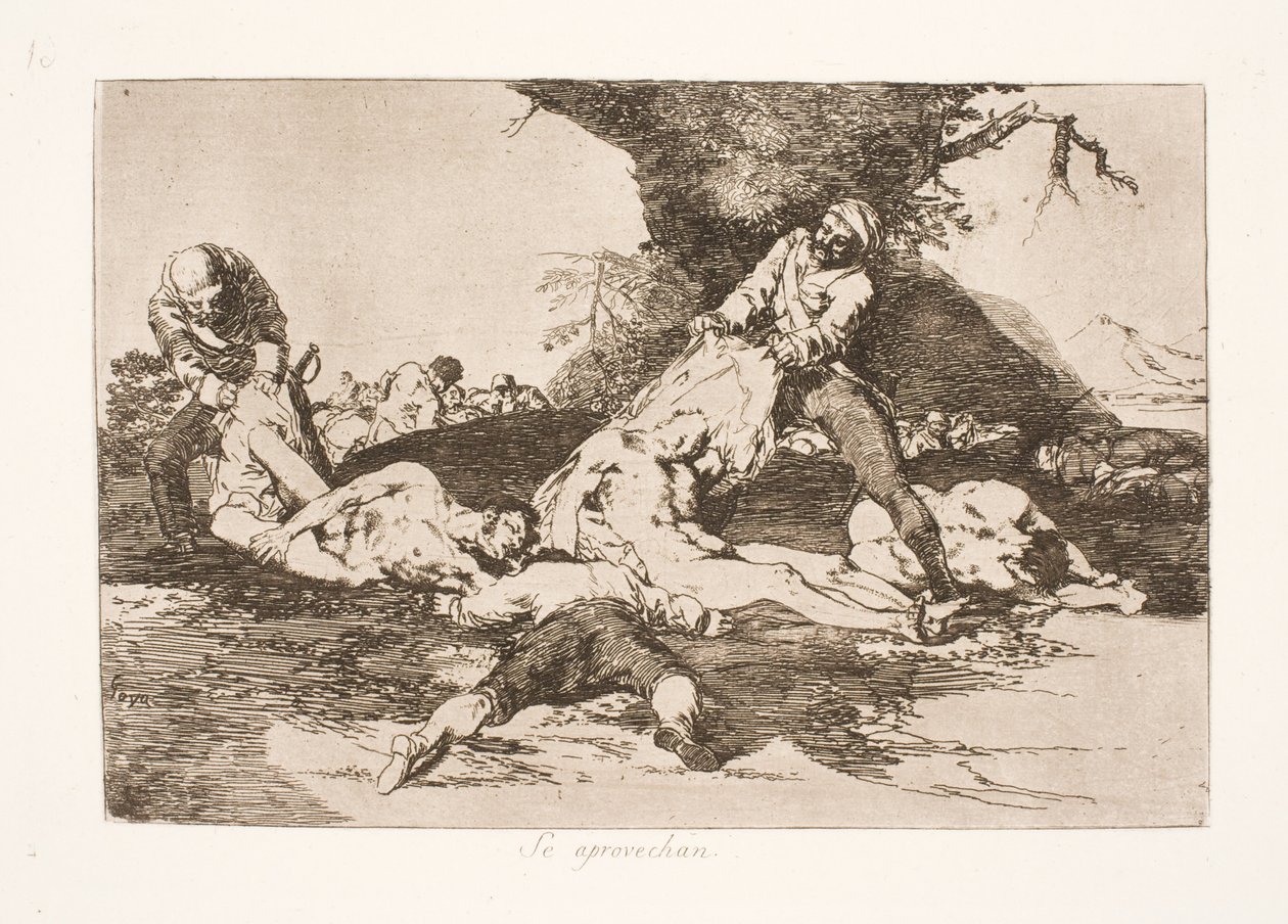 Se equipan (16) de Francisco de Goya