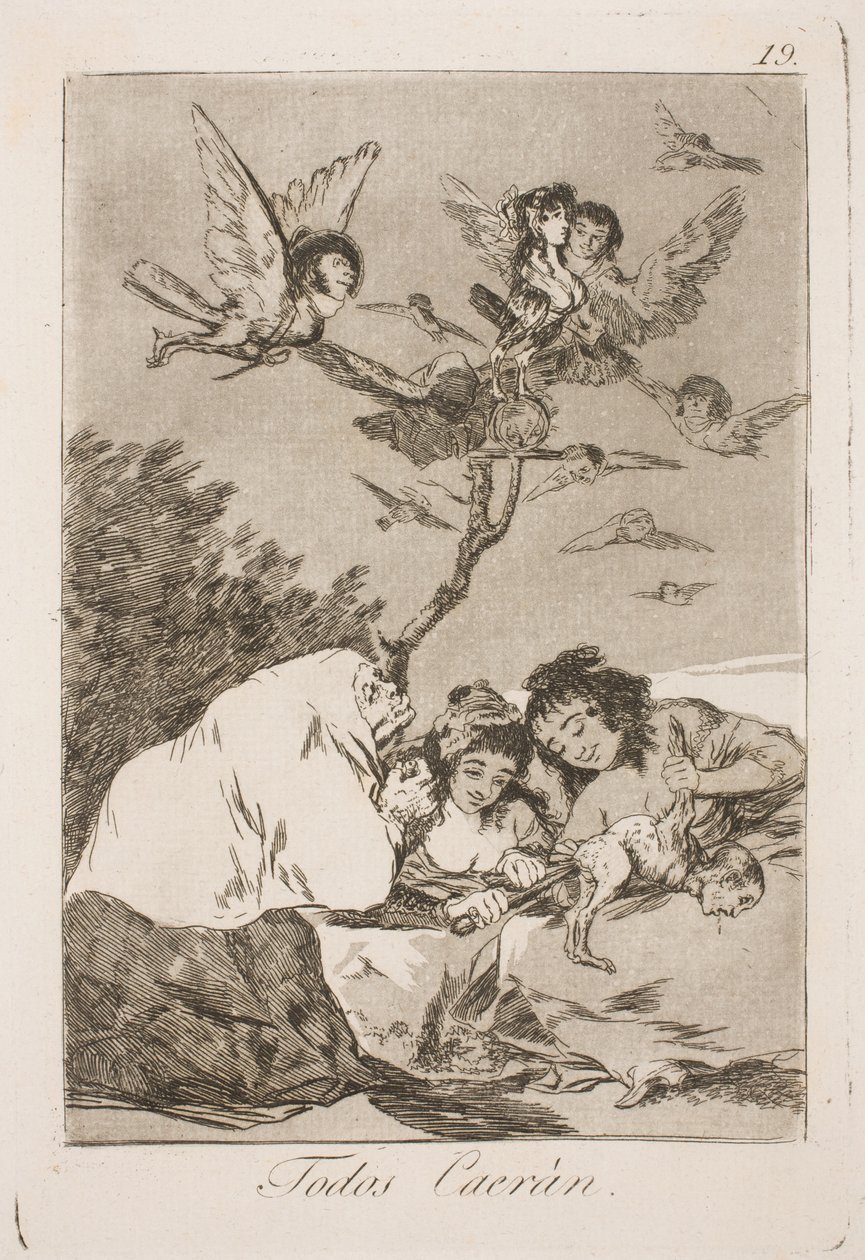 Todos caerán de Francisco de Goya