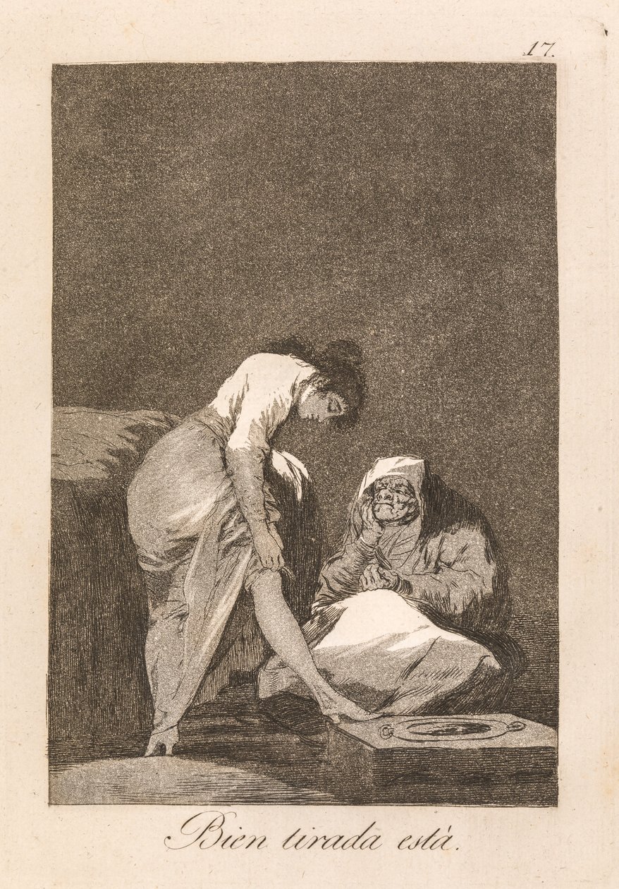 ¡Lo tiene! de Francisco de Goya