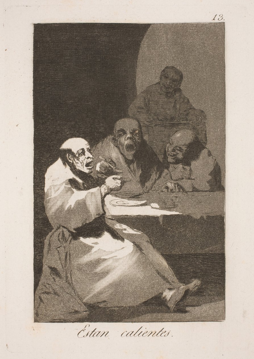 Hace calor de Francisco de Goya
