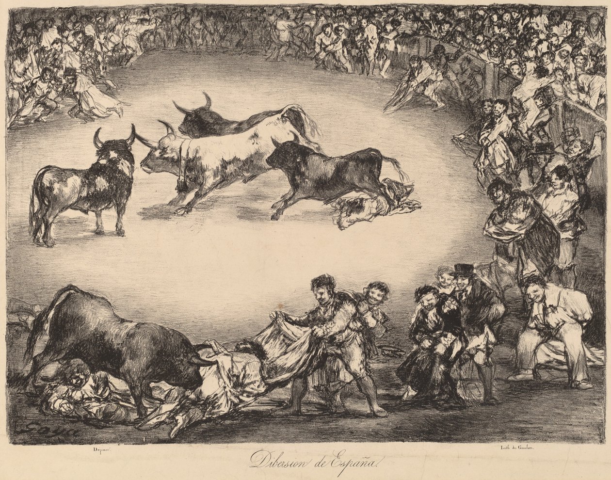 Diversión de España de Francisco de Goya
