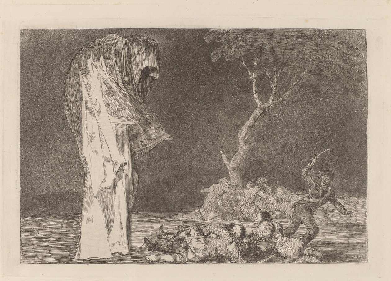 Disparate de miedo de Francisco de Goya
