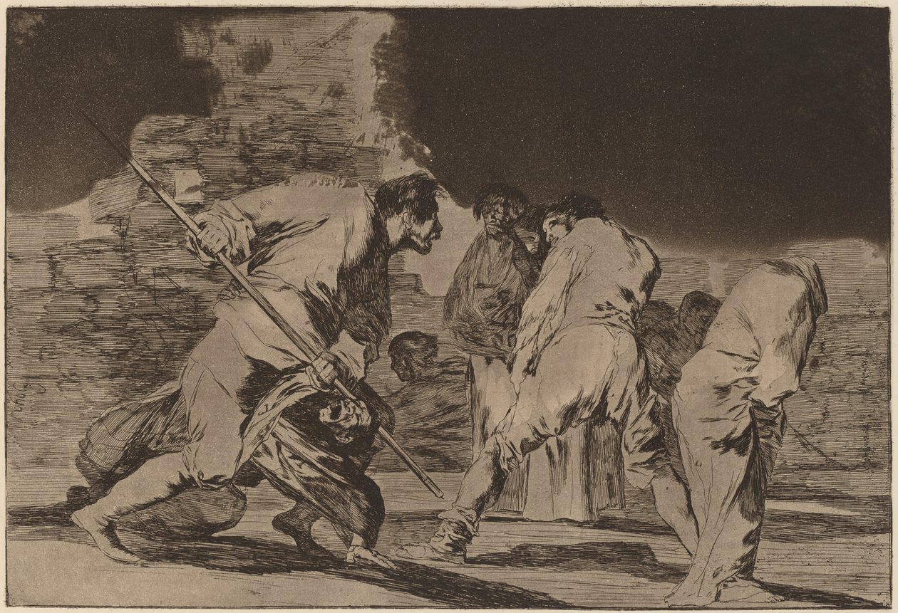 Disparate furioso de Francisco de Goya