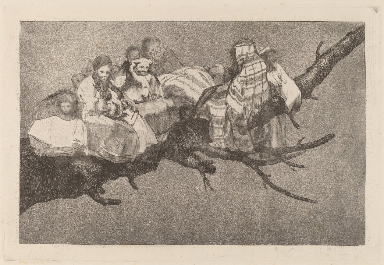 Disparate ridículo de Francisco de Goya