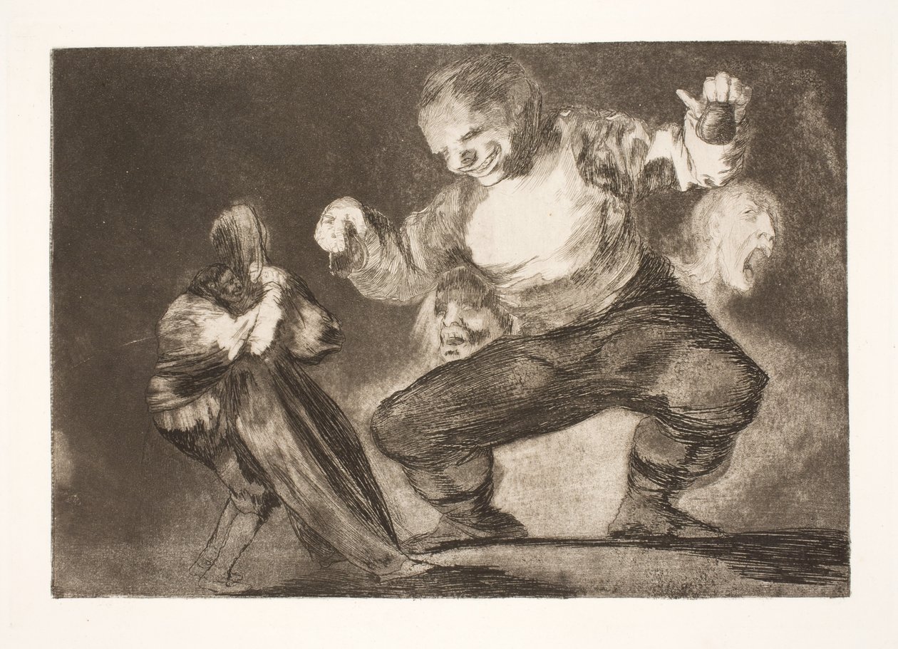 Tonto (Después del vicio viene la depravación) de Francisco de Goya