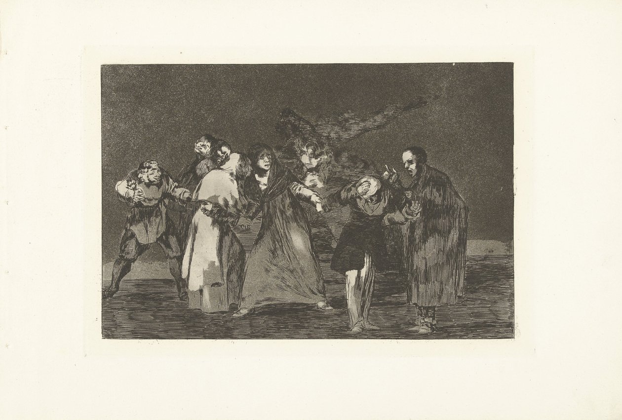 Triple locura Triple dispar Los Disparates (Las locuras) (título de la serie) Los Proverbios (Los Proverbios) (título de la serie) de Francisco de Goya