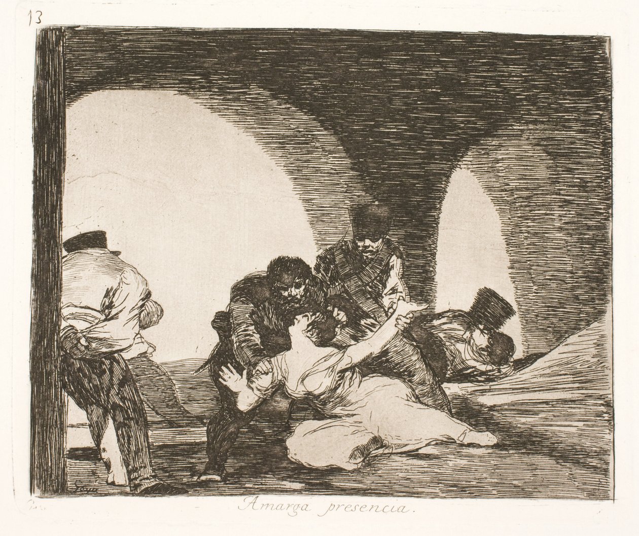 Una Muerte Terrible (13) de Francisco de Goya