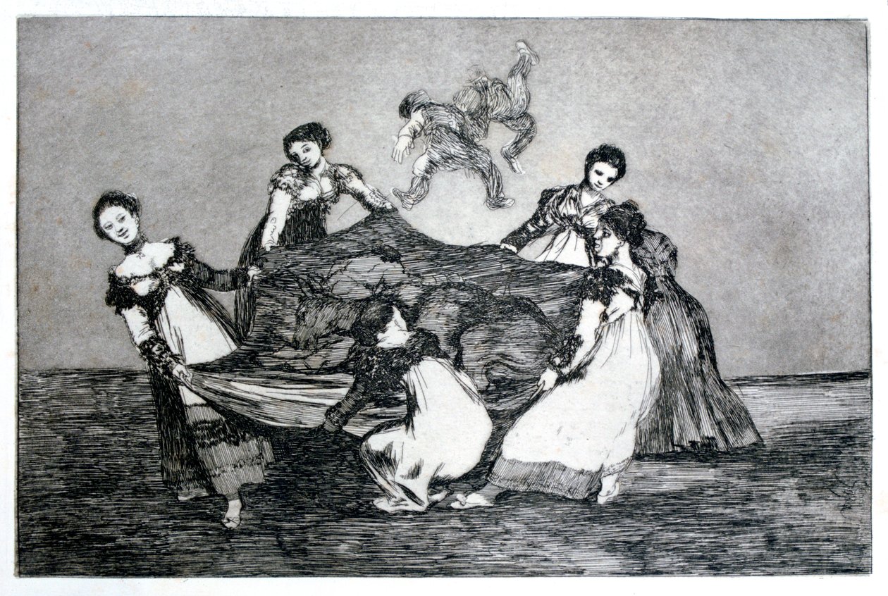 Enigma femenino, 1819-1823 de Francisco de Goya