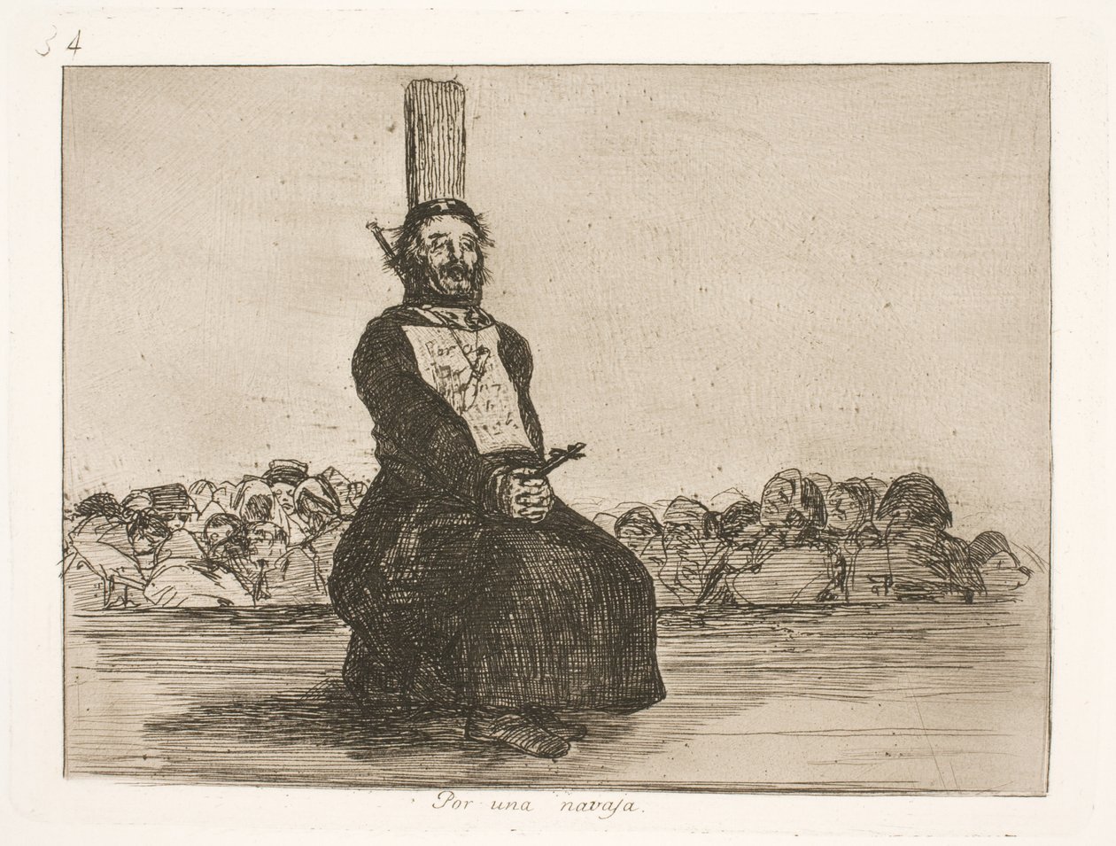 Por una navaja (34) de Francisco de Goya
