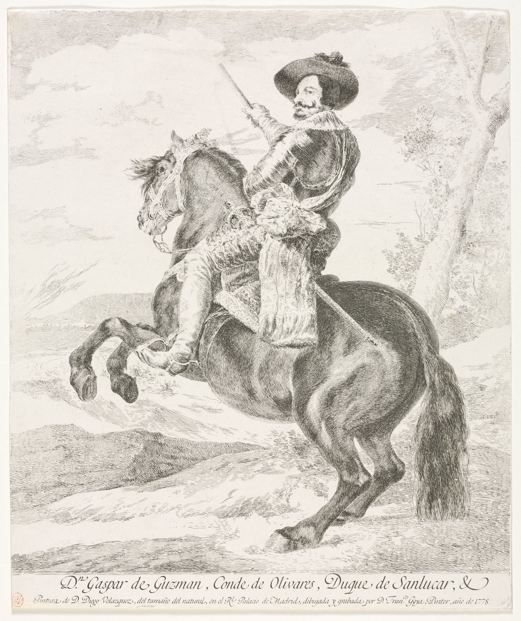 Gaspar de Guzmán de Francisco de Goya